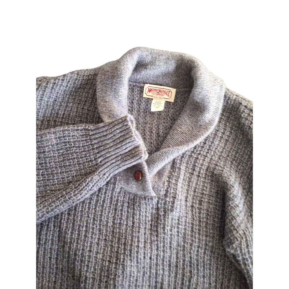American Eagle Women L Vintage Pullover Large Knit Wool Sweater Vintage Y2K 90s